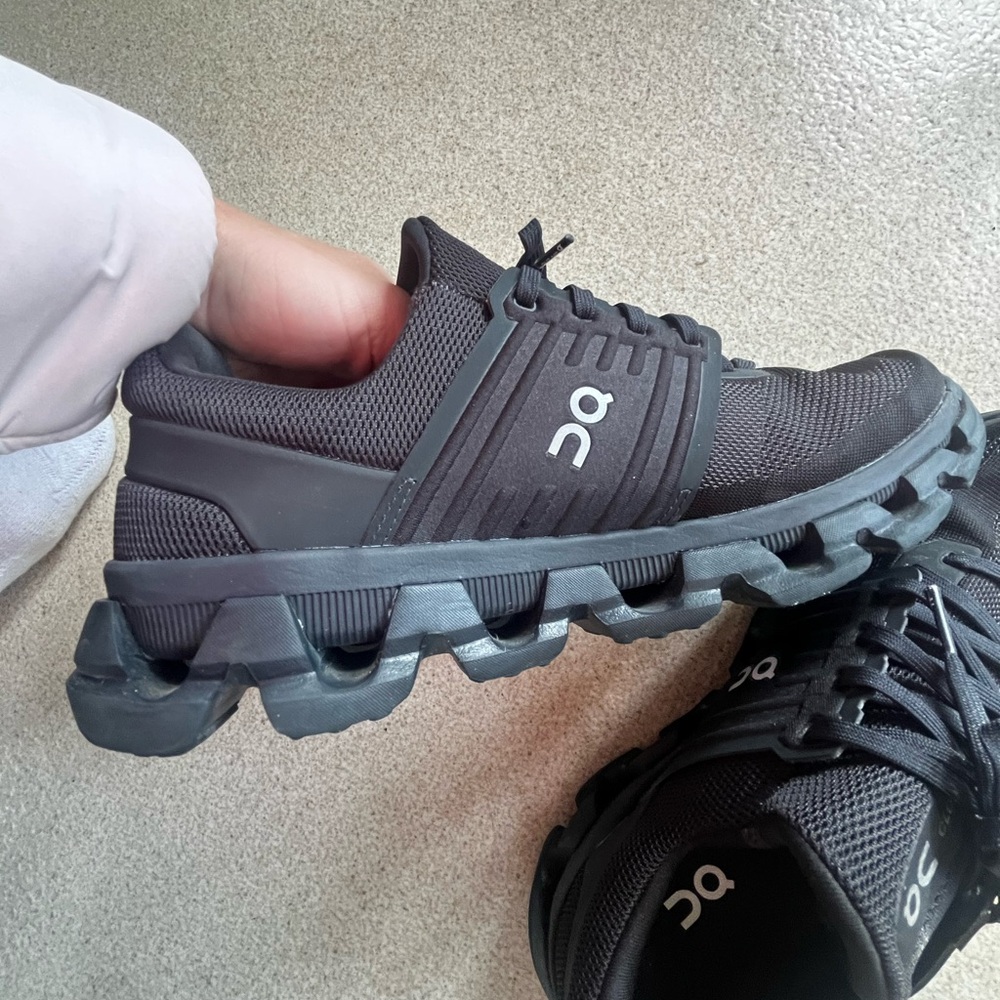 On Running Men's Cloudnova Athletic Shoes in Black